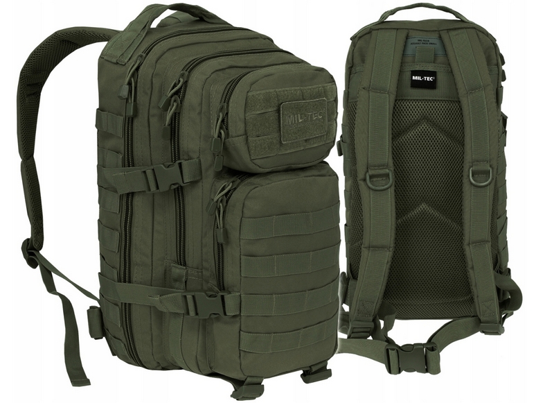 Plecak taktyczny Mil-Tec Assault Pack Small 20 l v olivovej farbe